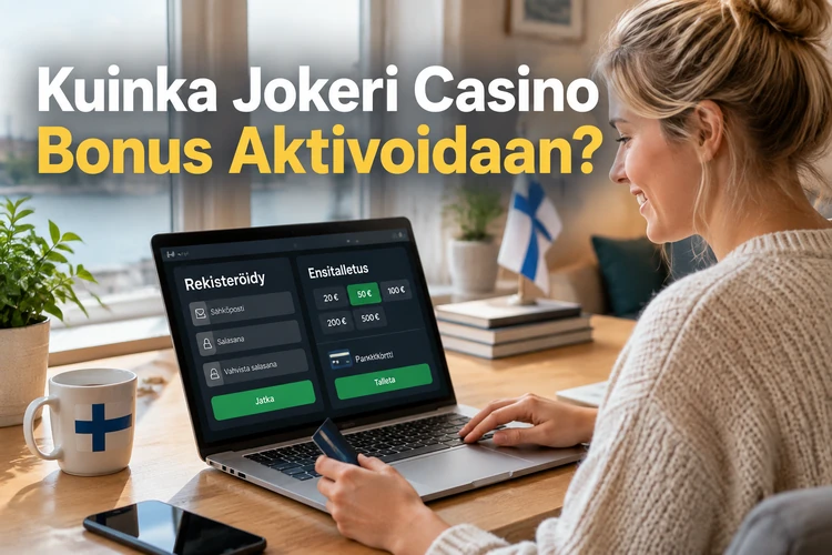 Kuinka Jokeri Casino Bonus Aktivoidaan?