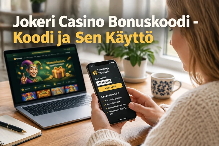 Jokeri Casino Bonuskoodi - Koodi ja Sen Käyttö