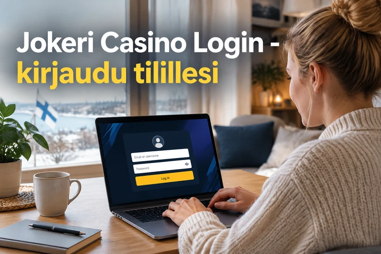 Jokeri Casino Login - kirjaudu tilillesi