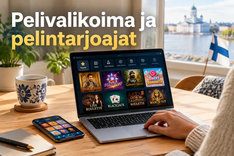 Pelivalikoima ja pelintarjoajat